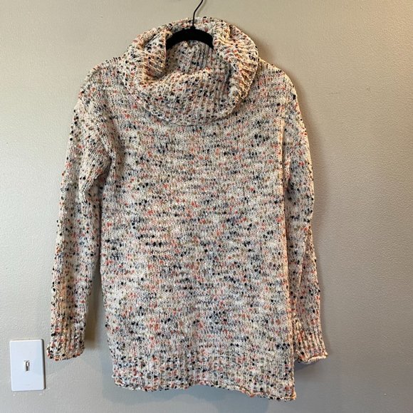 moon & madison Multicolor Cowl Neck Sweater - Picture 3 of 7